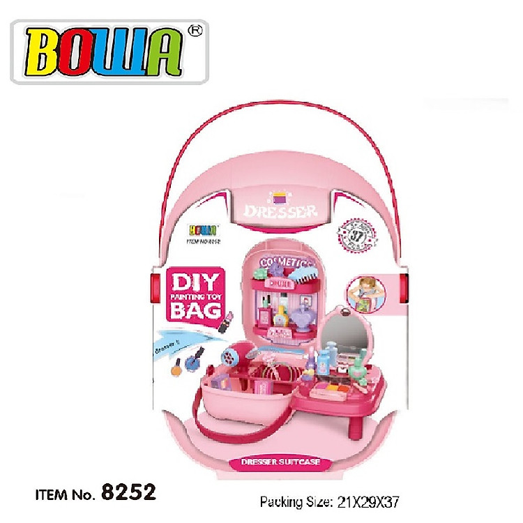 Bộ đồ chơi trang điểm BOWA 37 món Chính hãng Ưu đãi - Hình ảnh 2