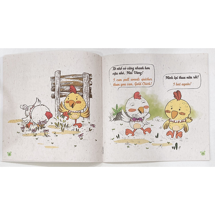 Rèn Luyện Thói Quen Tốt 2-6 Tuổi: Đừng Chơi Gian Nhé, Mái Vàng (Song Ngữ) - Ảnh 5