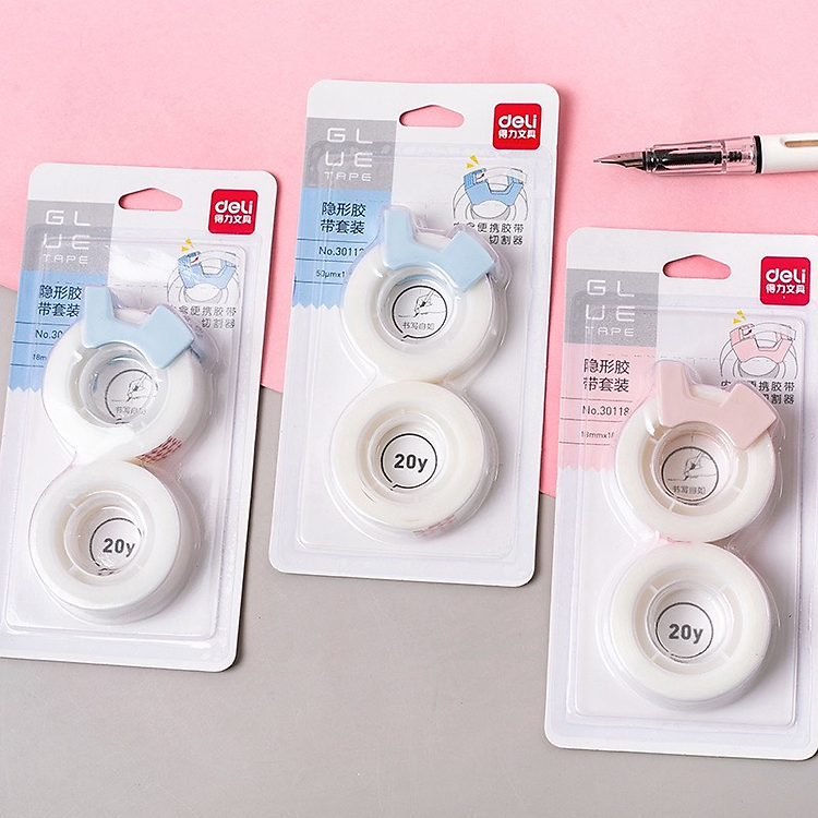 Bộ Băng Keo Trong Suốt (2 cuộn)