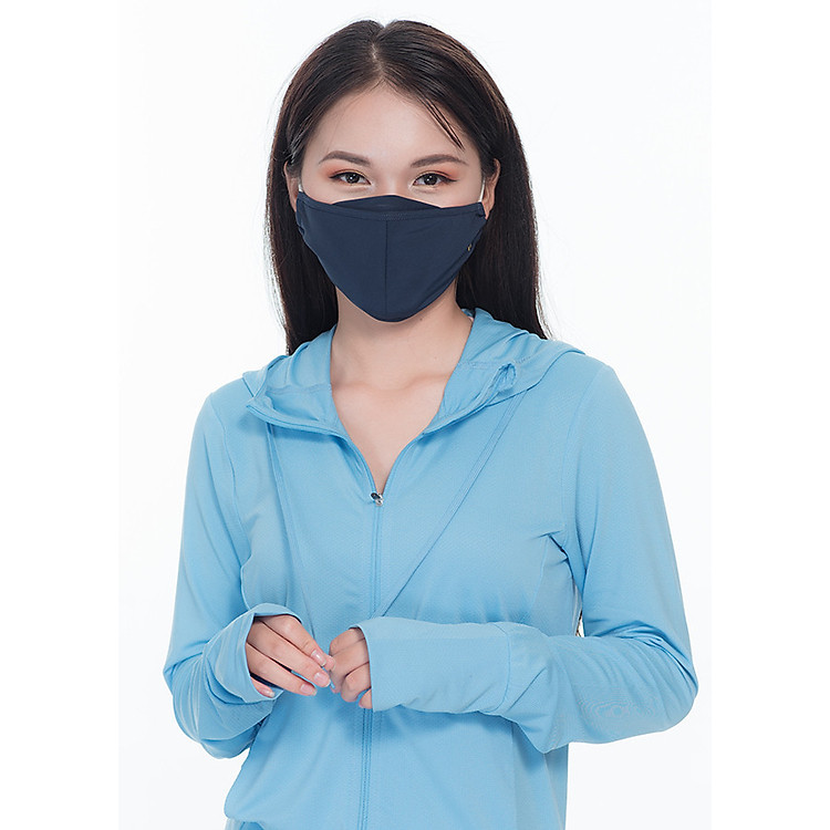 Khẩu Trang Chống Nắng Nữ (loại nhỏ) SUNOFF Coolair (Chống đến 98.5% tia UV) - Công nghệ Nhật Bản