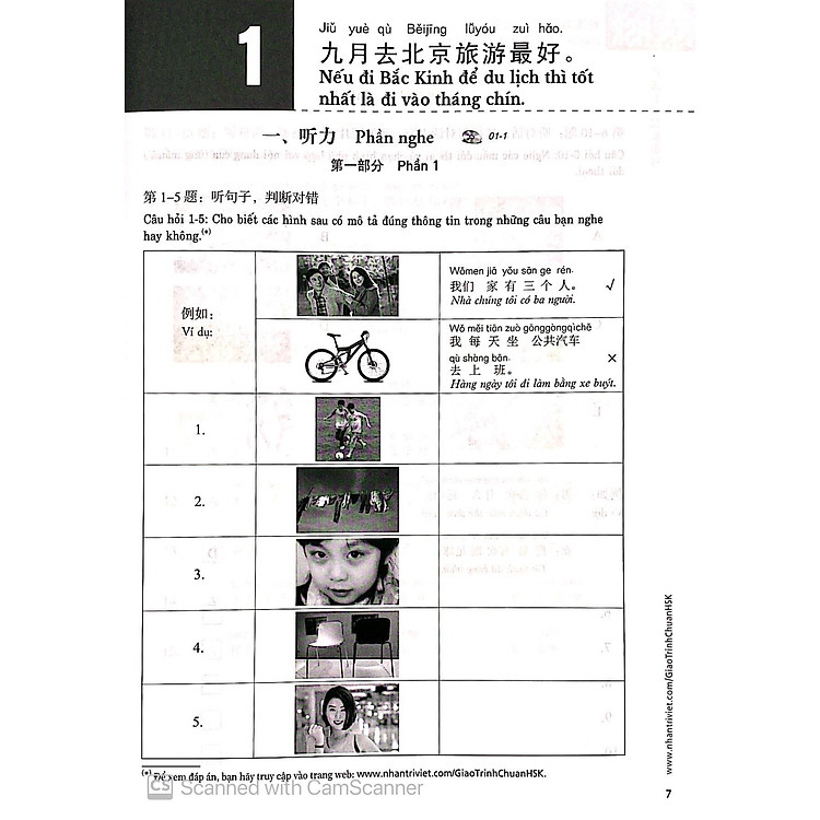 Giáo Trình Chuẩn HSK 2 - Sách Bài Học Và Bài Tập - Ảnh 6