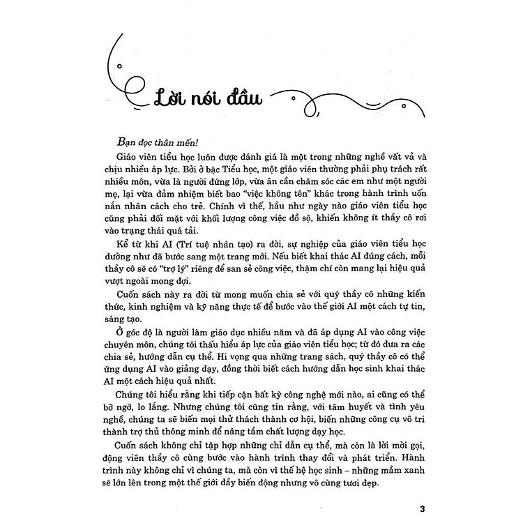 Ứng Dụng Trí Tuệ Nhân Tạo AI Trong Dạy Và Học Tiểu Học (Dành Cho Giáo Viên Và Học Sinh) - Ảnh 2
