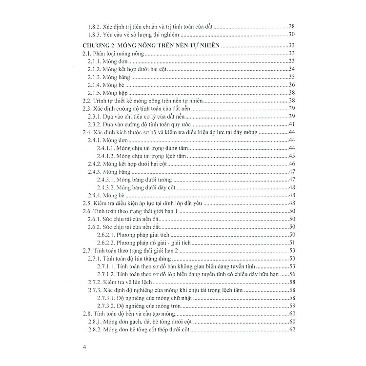 Nền Và Móng - Dùng Cho Sinh Viên Ngành Xây Dựng Dân Dụng Và Công Nghiệp (Tái bản 2024) - Ảnh 4