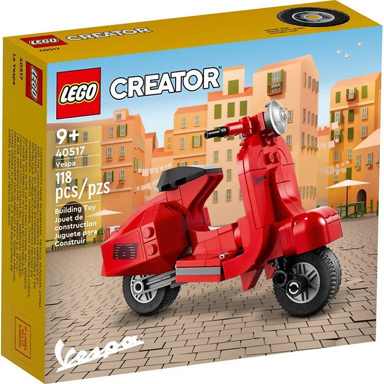 Tìm mua tại Avakids: Đồ Chơi Lắp Ráp VESPA MINI LEGO 40517 - Ngập tràn khuyến mãi