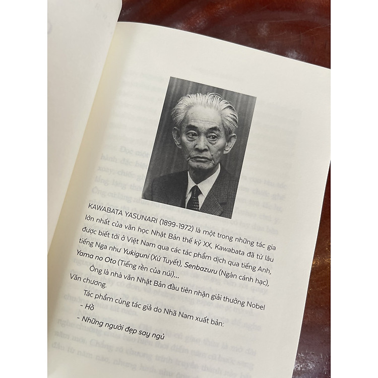 ĐẸP VÀ BUỒN - Kawabata Yasunari (Bìa cứng – Nobel Văn Chương 1968) - Ảnh 3