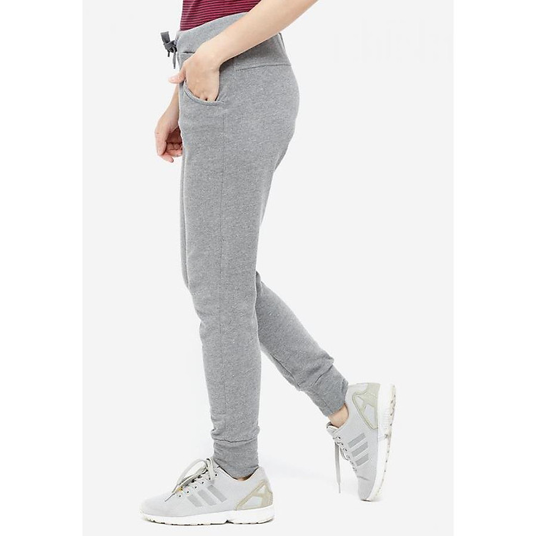 Quần thun dài nữ jogger Phúc An 3008_xam