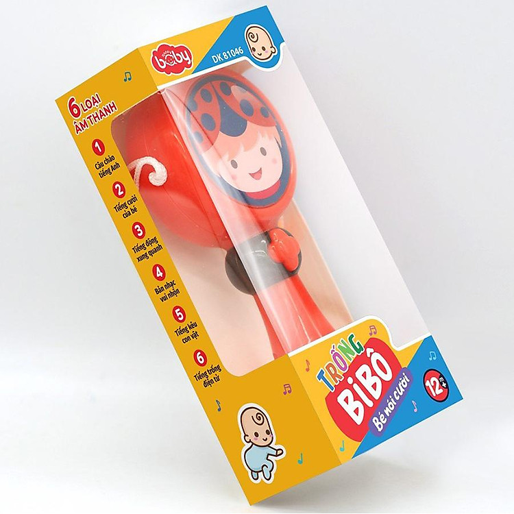 Trống Bi Bô - Bé Nói Cười Chính hãng Ưu đãi - Hình ảnh 3