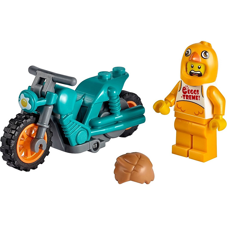 LEGO City 60310 Xe đua Chicken Guy Chính hãng Tiết kiệm - Hình ảnh 3