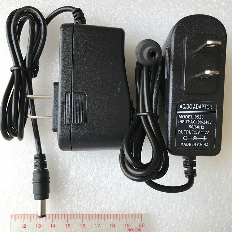 Cục Nguồn 5V-2A Chân Lớn 5.5x2.5mm (Loại 1) - Hàng Nhập Khẩu