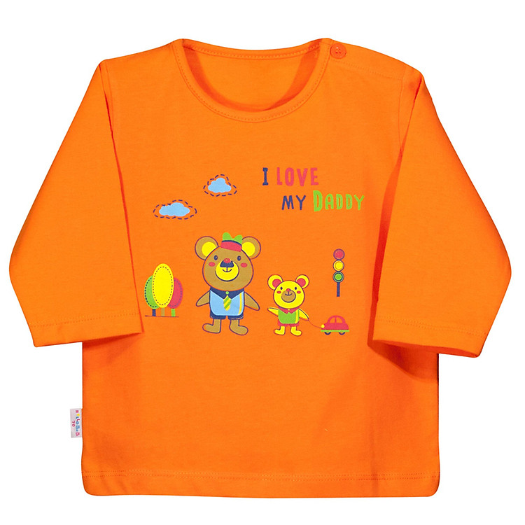 Áo Nút Vai Màu Unisex HELLO B&B TD 0609 - Họa Tiết Giao Ngẫu Nhiên