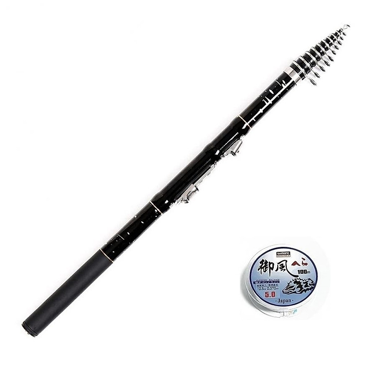Cần câu cá carbon cao cấp - Tặng kèm cước CC43