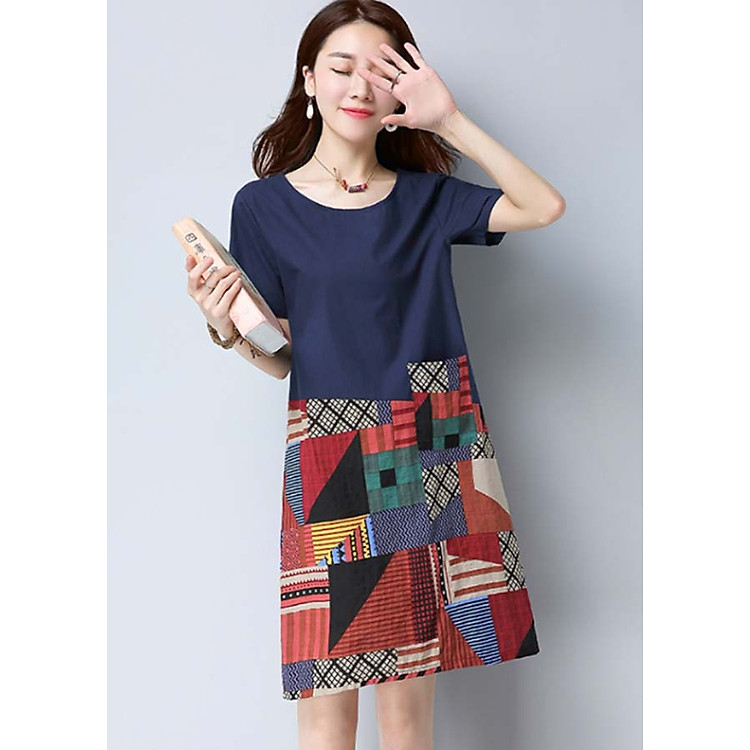 Đầm suông dành cho người mập bụng - Big Size từ M-4XL