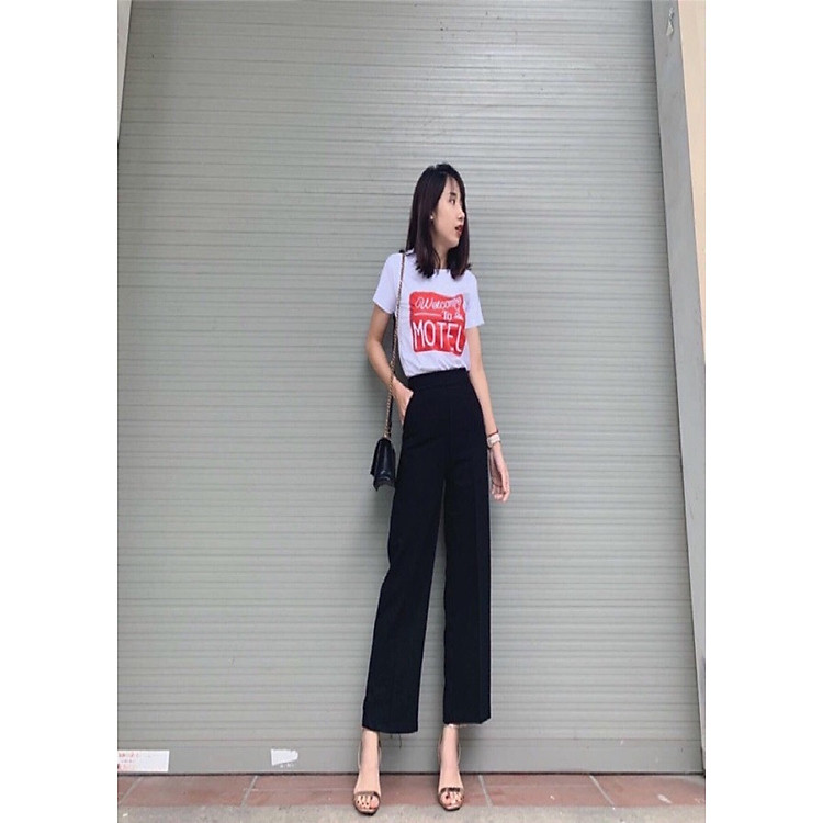 QUẦN CULOTTES VNXK KHÓA SƯỜN