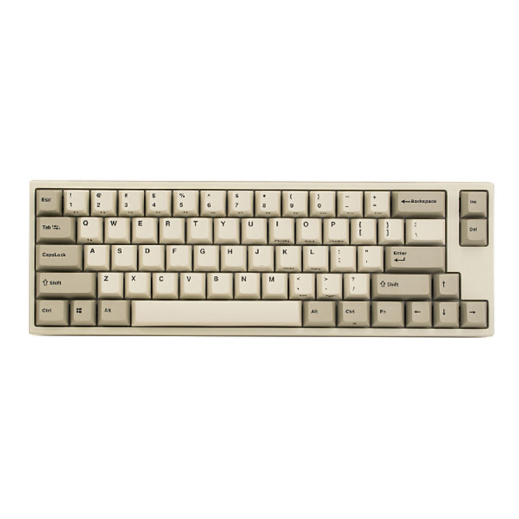Bàn phím cơ Leopold FC660M PD White Grey - Hàng chính hãng