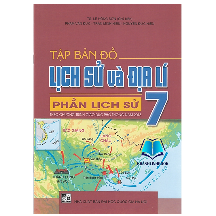 Tập bản đồ Lịch sử và Địa lí 7 – Phần Lịch sử (Theo chương trình GDPT 2018)