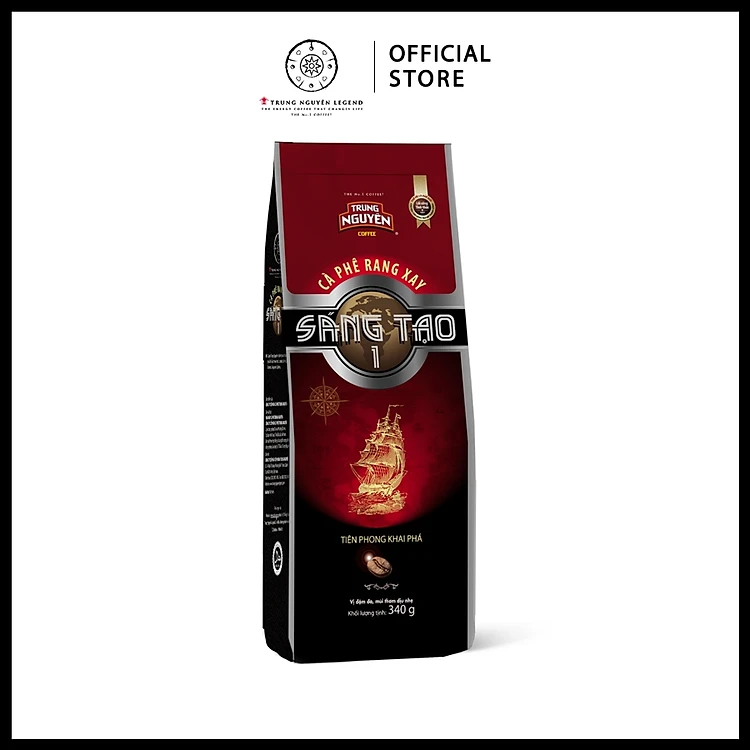 Trung Nguyên Legend - Cà phê rang xay Sáng tạo 1 -  Bịch 340gr