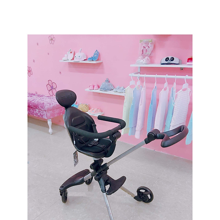 Xe đẩy cho bé (ghế xoay 360 độ)