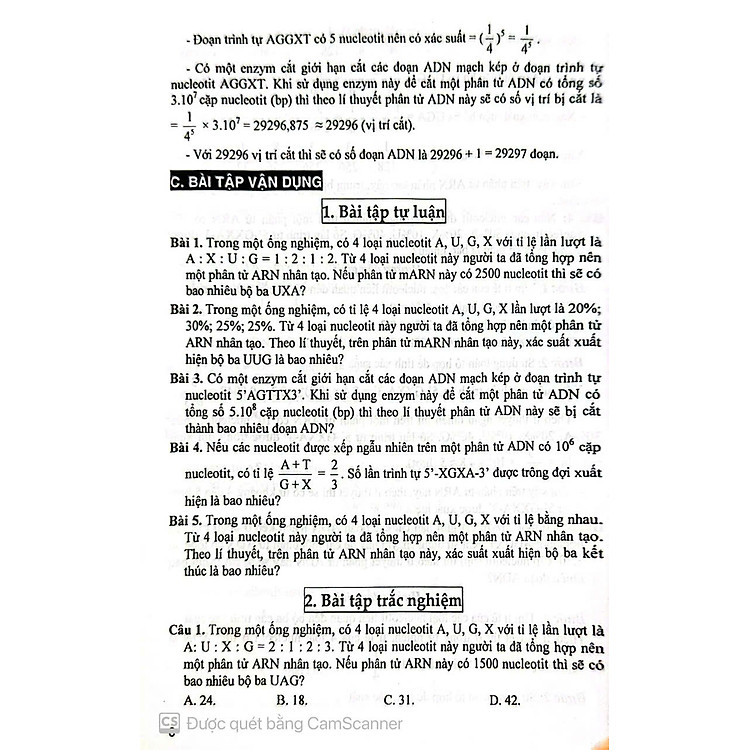 Phương Pháp Giải Toán Xác Suất Sinh Học - Ảnh 6