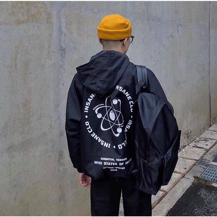 < FREESHIP > Áo khoác dù IN QUẢ CẦU nam nữ y hình, khác hình hoàn tiền