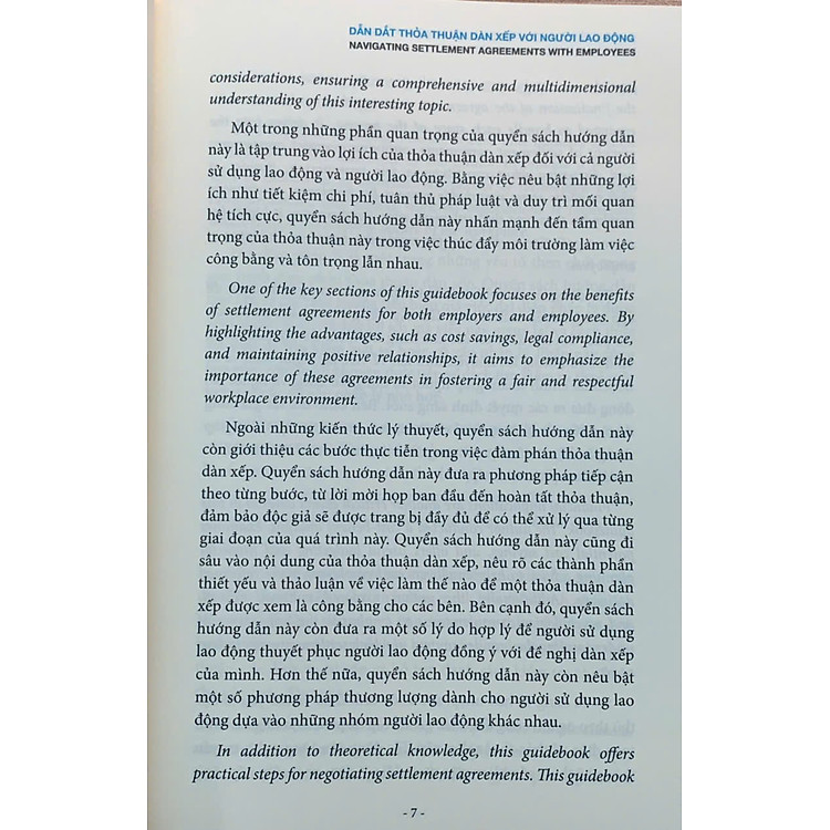 Dẫn Dắt Thỏa Thuận Dàn Xếp Với Người Lao Động - Navigating Settlement Agreements - Ảnh 5