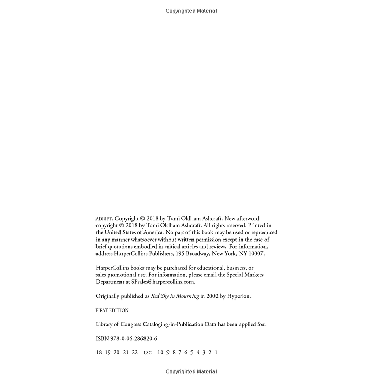 Adrift: A True Story of Love, Loss, and Survival at Sea - Ảnh 6