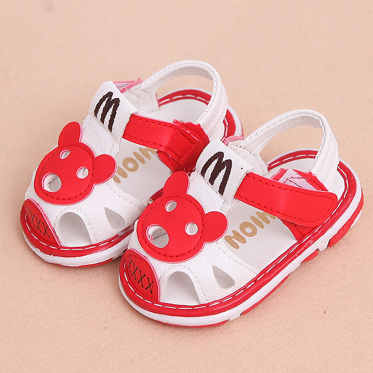 Dép sandal tập đi chíp chíp cho bé 0 - 18 tháng