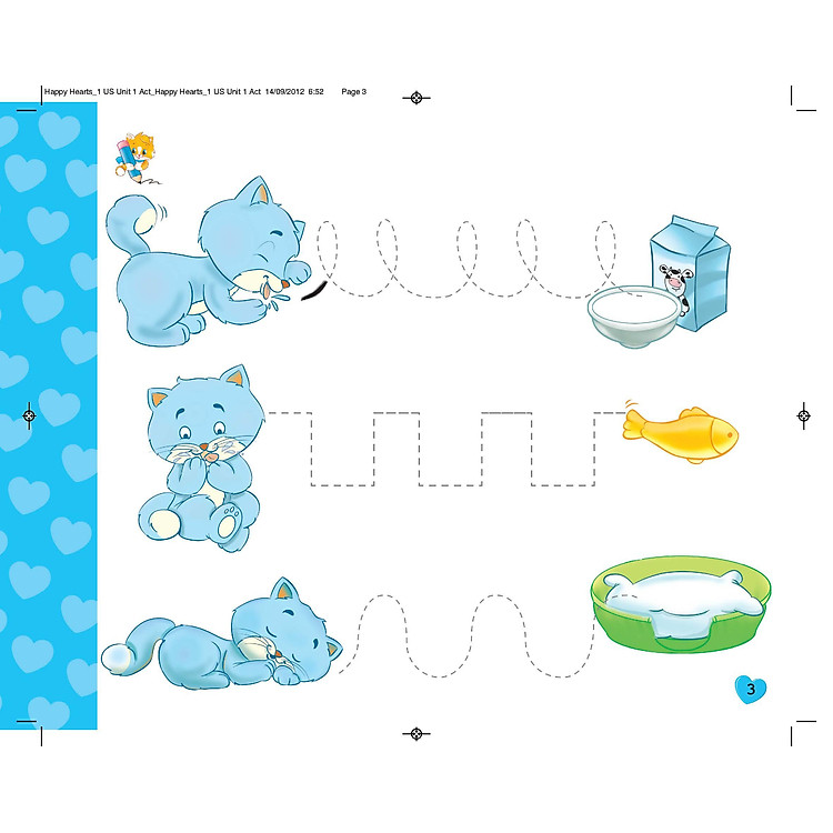 Happy Hearts US 1 Activity Book - Ảnh 4
