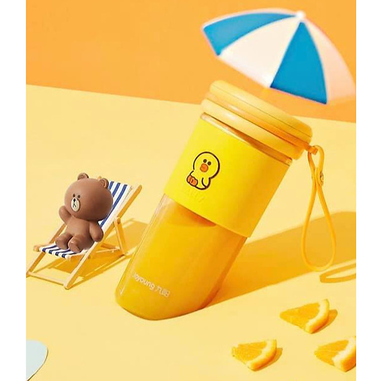 Máy xay sinh tố cầm tay mini đa chức năng JOYOUNG X Line Friends (Nhập khẩu chính hãng)