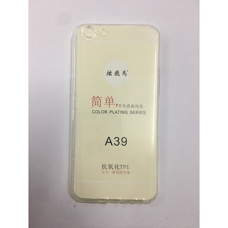 Ốp lưng trong suốt cho Oppo A39