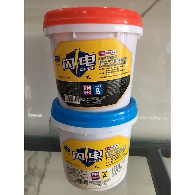 Keo AB 2 thành phần chuyên dùng dán đá bộ 2 kg