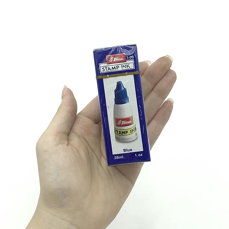 Mực Dấu Shiny S63 - Xanh Dương - Ảnh 3