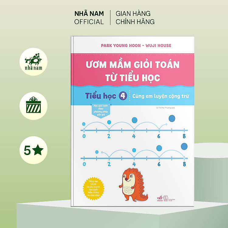 Sách - Bộ Ươm mầm giỏi toán từ tiểu học (06 cuốn lẻ) - Nhã Nam Official