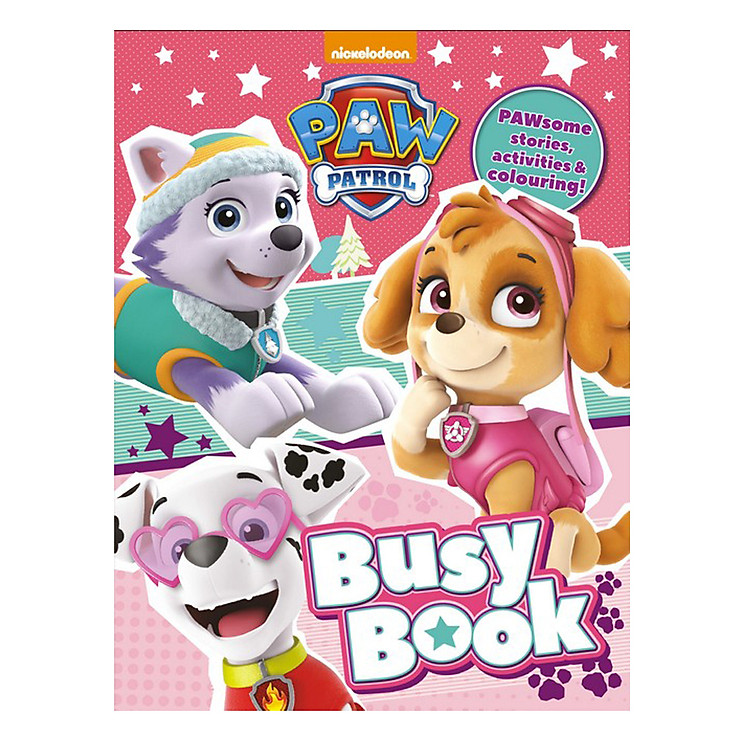 Sách Nickelodeon PAW Patrol Busy Book - Chú chó cứu hộ
