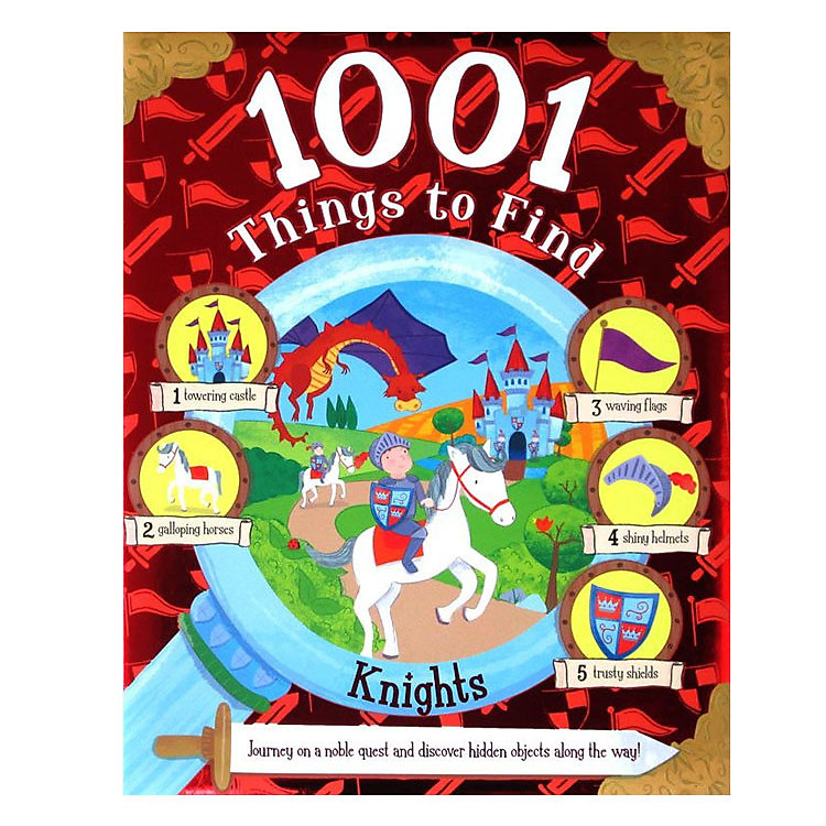 Sách 1001 Things to Find: Knights
