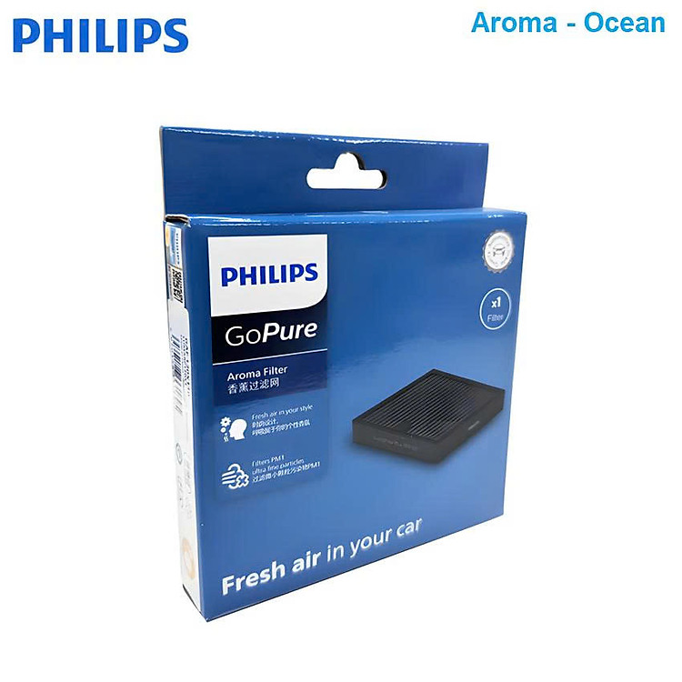 Tấm lọc, màng lọc GSF120 dùng cho máy khử mùi, lọc không khí ô tô, xe hơi Philips GP7101, GP5201, CP100, CP50 và GP3201 - Hàng chính hãng