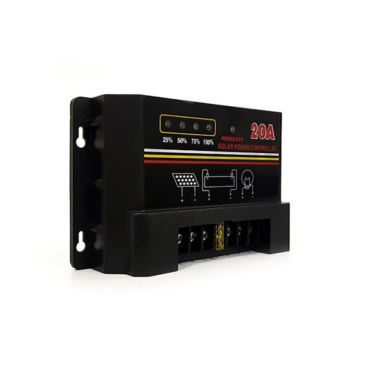 Bộ điều khiển sạc pin mặt trời GIVASOLAR GV-SCF-20A