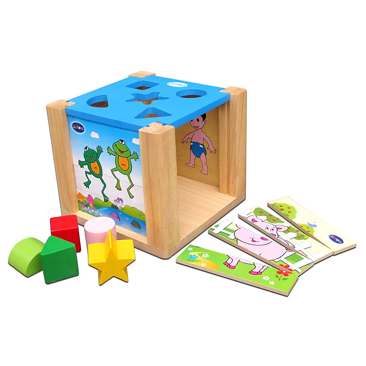 Mua Đồ chơi xếp hình thả khối cho bé Chính hãng Giá rẻ - Hình ảnh 2