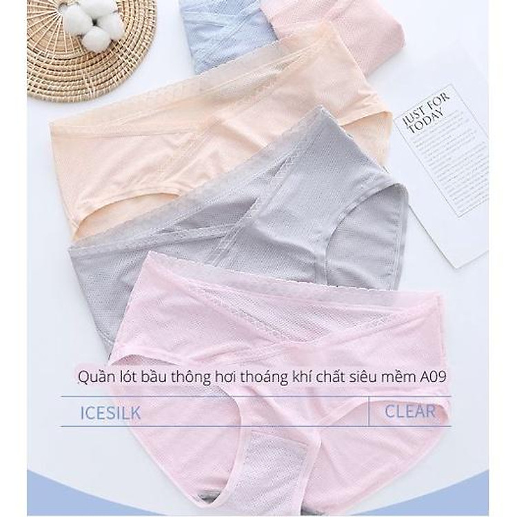 Quần lót bầu Azuno A09 - Ghi XL Chính hãng Ưu đãi - Hình ảnh 2