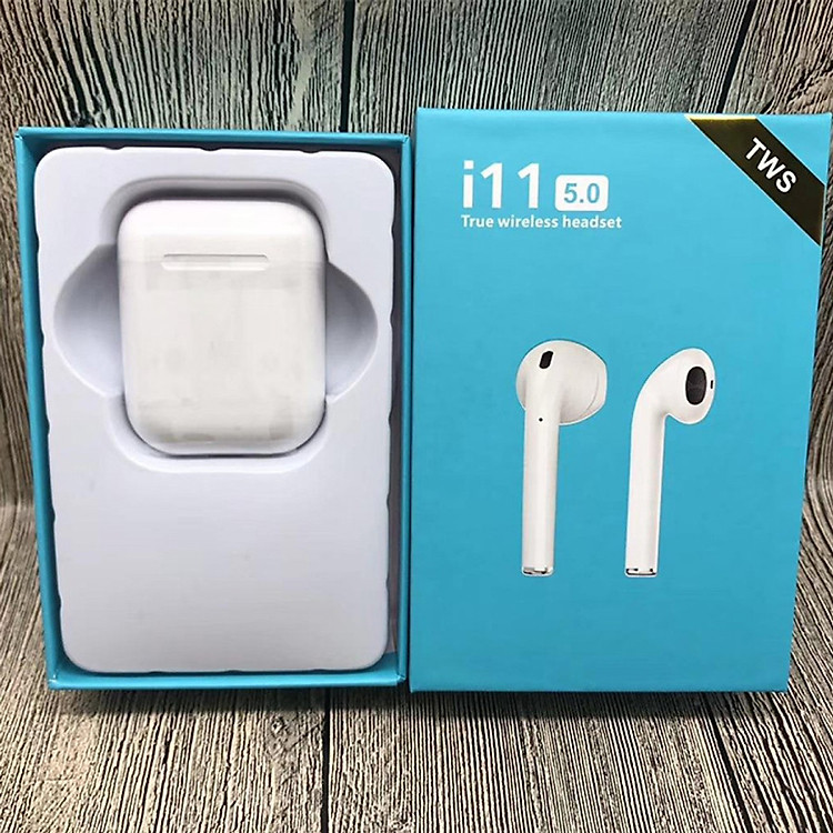 Tai Nghe Bluetooth i11 TWS 5.0 True wireless headset Cảm ứng - Hàng chính hãng