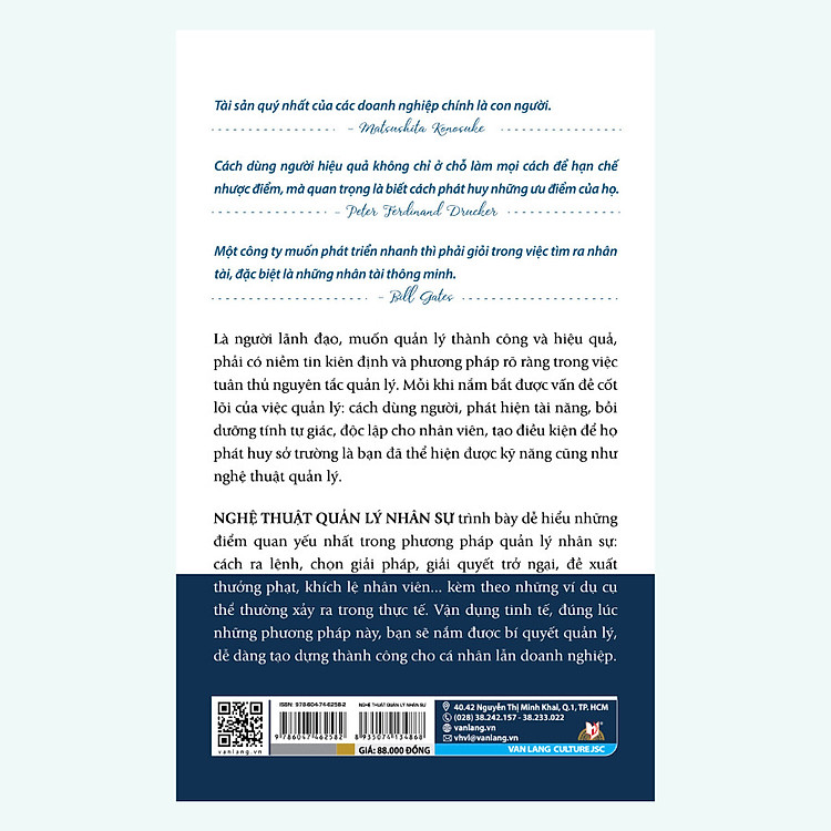 Nghệ Thuật Quản Lý Nhân Sự (Tái bản năm 2021) - Ảnh 2