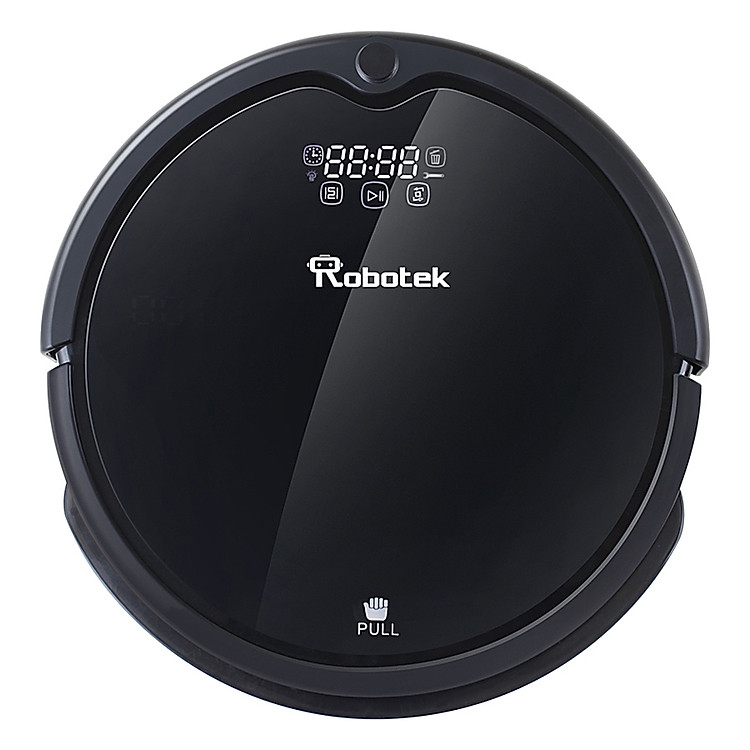 Robot Hút Bụi Lau Nhà Thông Minh Robotek W500 - Đen