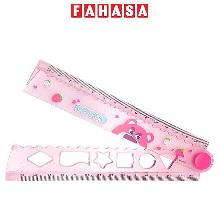 Thước Gập 30 cm Gấu Lotso – Ume DM0346-2T