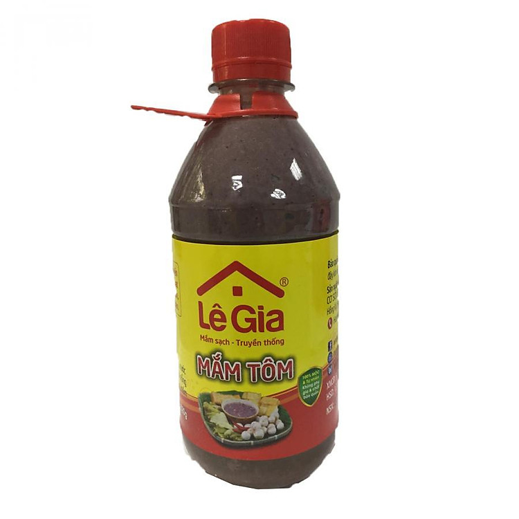 Mắm tôm Lê Gia- chai 520g