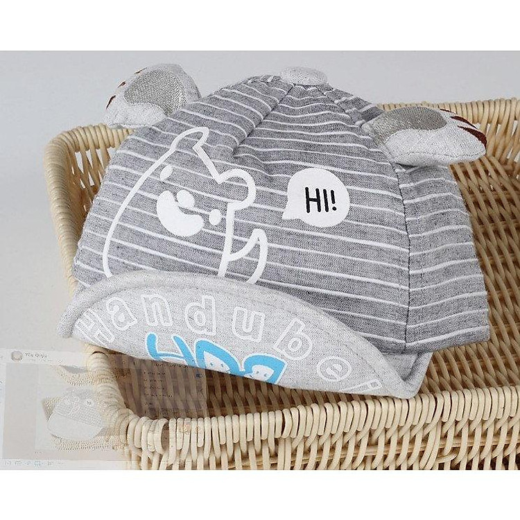 Mũ lưỡi trai cho bé trai và bé gái chữ HI