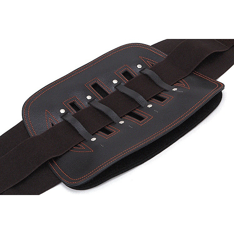 Đai Lưng Hỗ Trợ Cột Sống Cho Người Đau Lưng Thoát Vị Đĩa Đệm Thoái Hóa Đốt Sống bằng da cao cấp với 3 lớp dày tặng Cây gãi lưng hình gấu tiện lợi