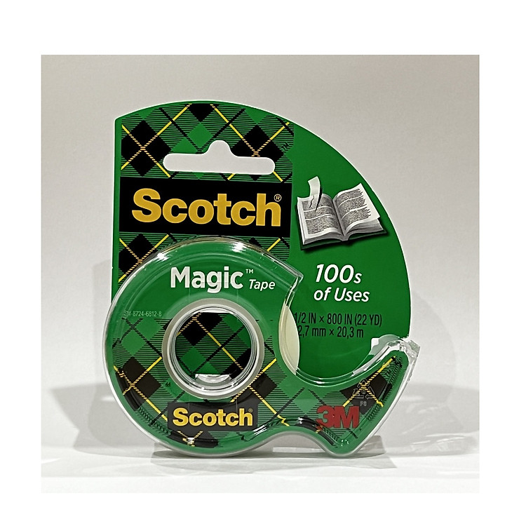 Băng dính kì diệu Scocth 3M 119 (20,3mm x 11,4m) - Ảnh 6