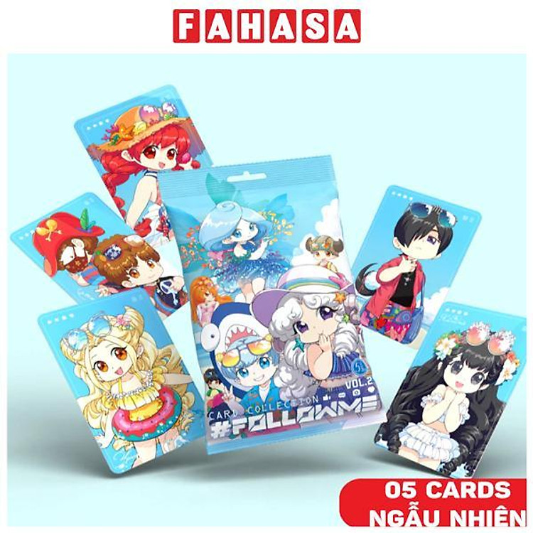 Bộ Thẻ Sưu Tập – Card Collection Lớp Học Mật Ngữ Follow Me Vol 2 (5 thẻ/túi)