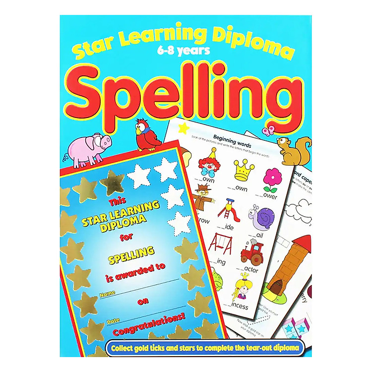 Sách Star Learning Diploma: 6-8 Years Spelling
