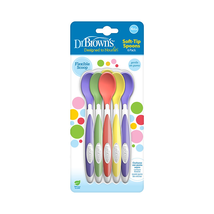 Bộ 6 thìa ăn dặm Dr.Brown’s Chính hãng Giá tốt