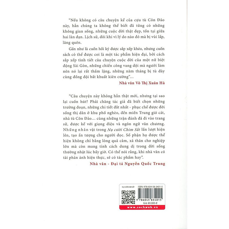 Nụ Cười Chim Sắt - Truyện Ký - Ảnh 2